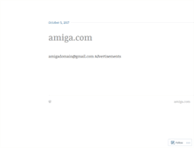 Tablet Screenshot of amiga.com